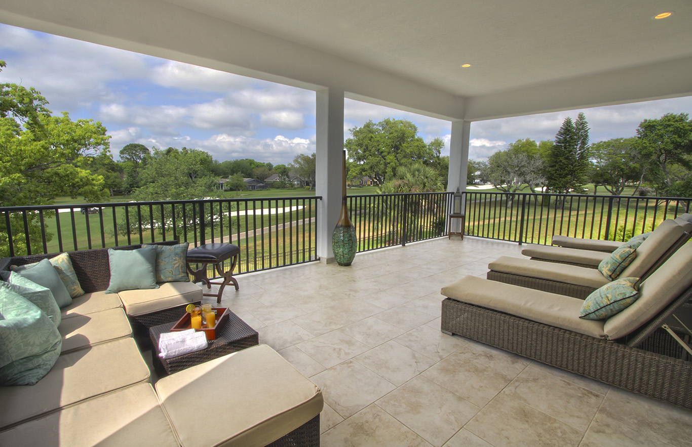 Second floor balcony 