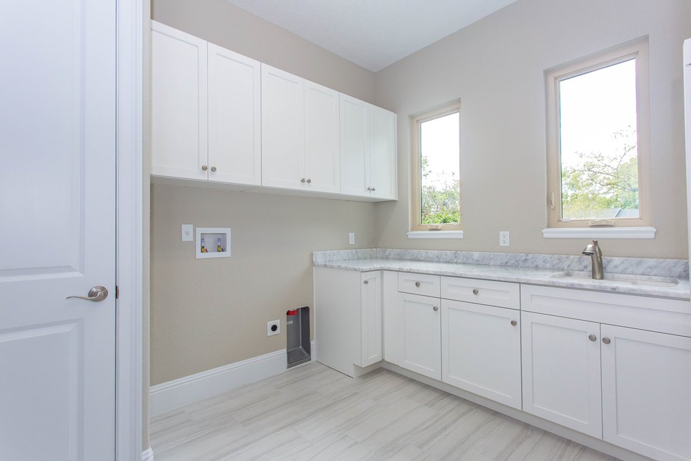 Light & Bright Laundry Room